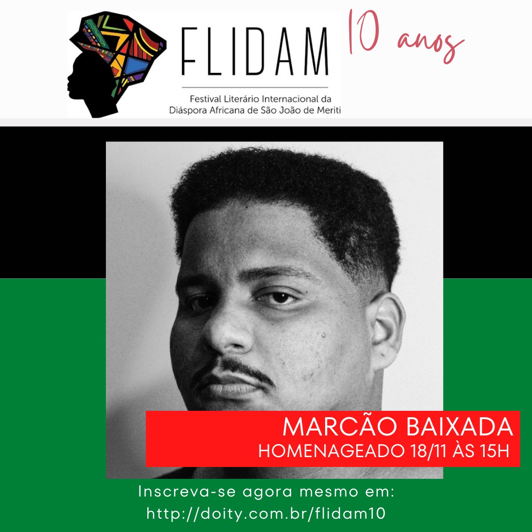10º FLIDAM - Festival Literário Internacional da Diáspora Africana de São  João de Meriti